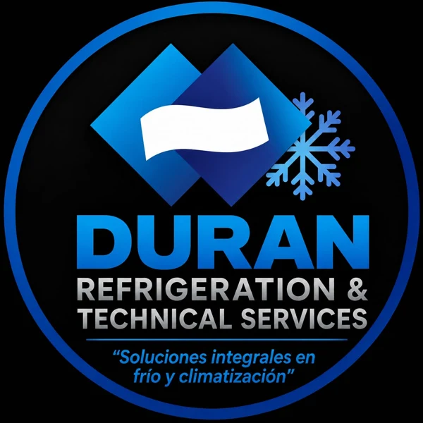 Logo de Duran Refrigeration & Technical Services: Soluciones integrales en frío y climatización